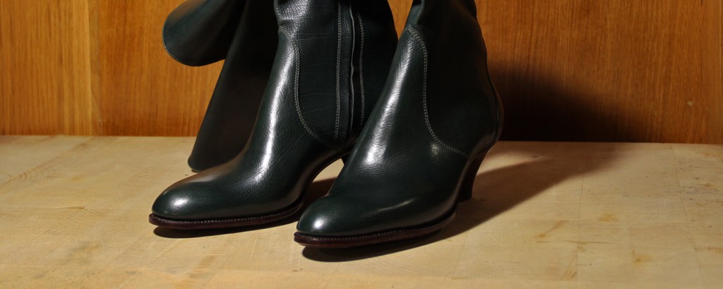 boots knee high lama, colour foresta